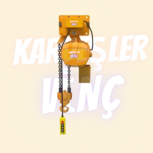 Kardeşler Vinç İmalat | Zincirli Monoray 4 Hareketli Elektrikli Vinç